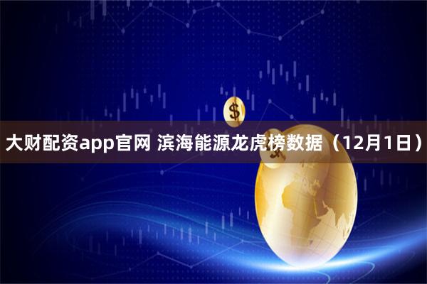 大财配资app官网 滨海能源龙虎榜数据（12月1日）
